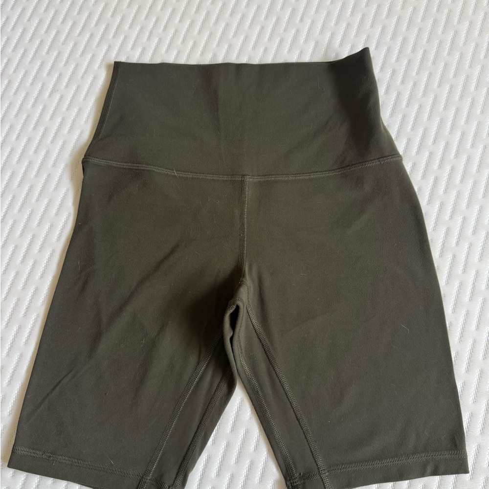 lululemon athletica High-Rise Olive Bike Shorts
